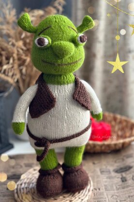 Shrek Knitting Pattern