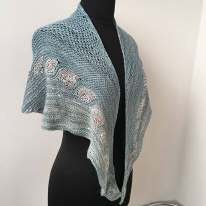 Artyarns Peacock Shawl Kit