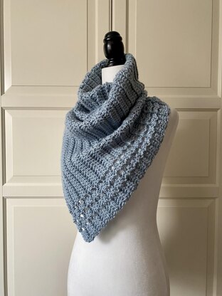 Beginners Cowl Scarf Pattern: Bussin-Beginners Cowl-Scarf