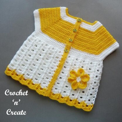 Crochet Baby Summer Coat Crochet pattern by Crochet n Create LoveCrafts