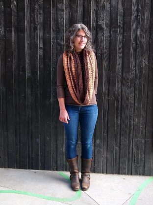 Tunisian Heirloom Cowl