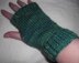 Easy peasy fingerless mitts