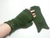 Sea Line Fingerless Mittens