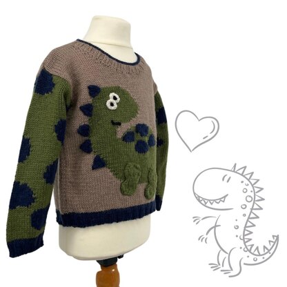 Stomp like a Dino Sweater