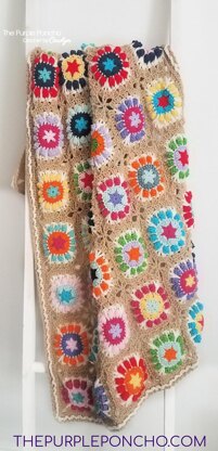 Flower Pop Granny Square