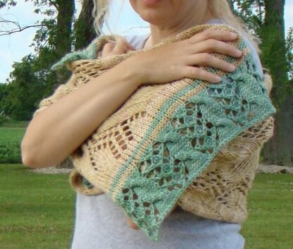 Golden Springs Shawl