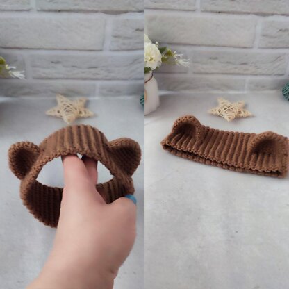 Crochet pattern headband, crochet Ear Warmer