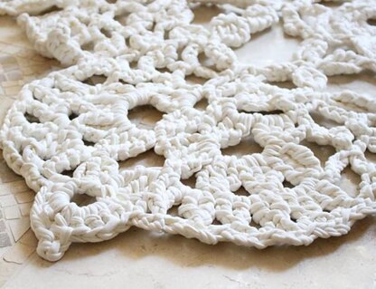 Doily Rug Crochet Pattern