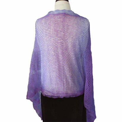 Beehive Shawl - knitting pattern