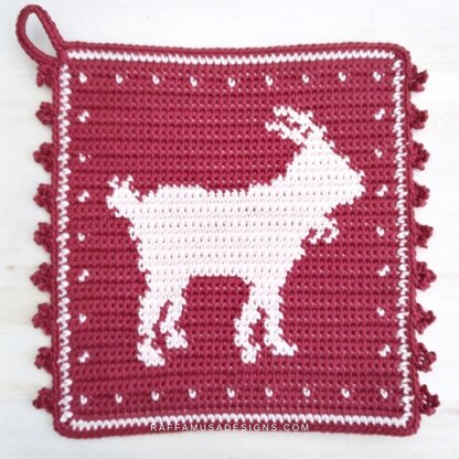 Goat Potholder