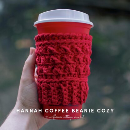 Hannah Coffee Beanie Cozy