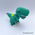 Henry the T-Rex Amigurumi Crochet Pattern by erinmaycrochet