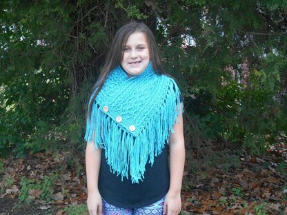 Cabled Zig Zag Scarf or Cowl