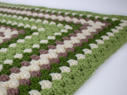 Katherine’s Infinity Granny Square Crochet Blanket