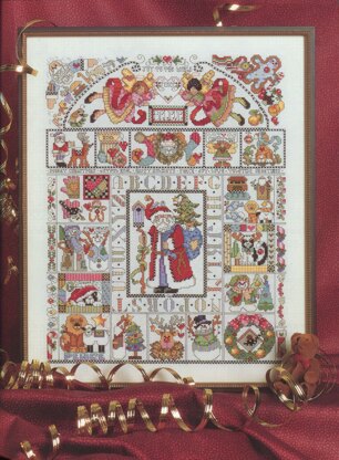 Folk Art Christmas Sampler - PDF