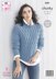 Ladies Sweaters Knitted in King Cole Subtle Drifter Chunky - 5681 - Downloadable PDF