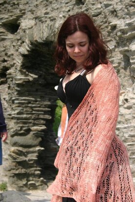 Phoenix Shawl (fingering weight)