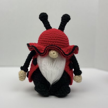 Ladybug Gnome Crochet Pattern