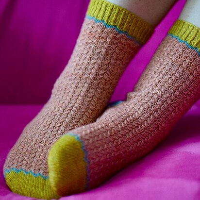 Colour therapy socks