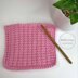 Tunisian Mock Rib Stitch Afghan Square