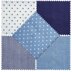 Trimits, Baumwolle-Leinen, Fat Quarter-Bündel – Blau - LA101