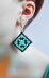 Earrings Boho Granny Square