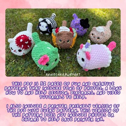 Loaf Cat Crochet Pattern