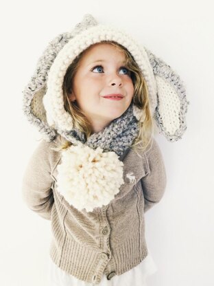 Briley the Bunny Hooded Scarf