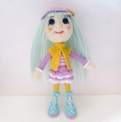 Candy Girl Amigurumi Doll
