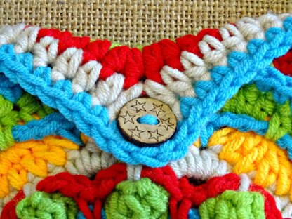 Crochet Mandala Shoulder Bag