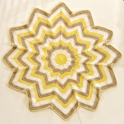 Sunshine baby blanket