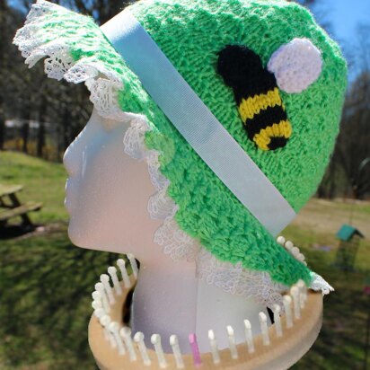 Honeycomb Slip Stitch Cloche Hat