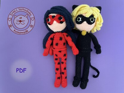 Bug and Cat amigurumi