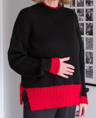 Blanket Stitch Sweater