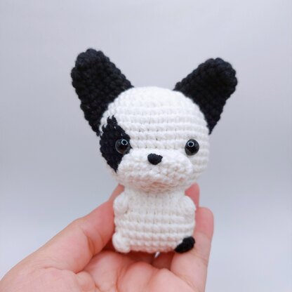 French Bulldog Amigurumi Crochet Pattern