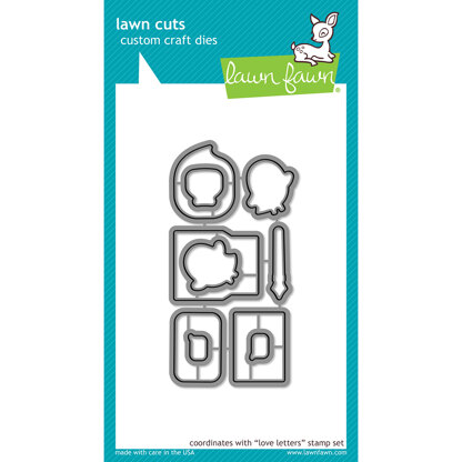 Lawn Fawn Lawn Cuts Custom Craft Die - Love Letters | LoveCrafts