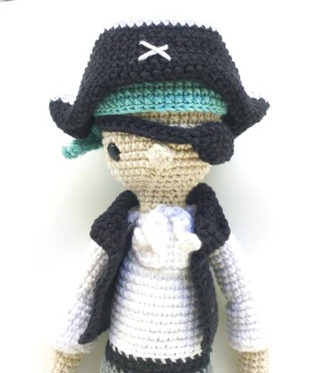 Hank, The Pirate - Amigurumi Pattern