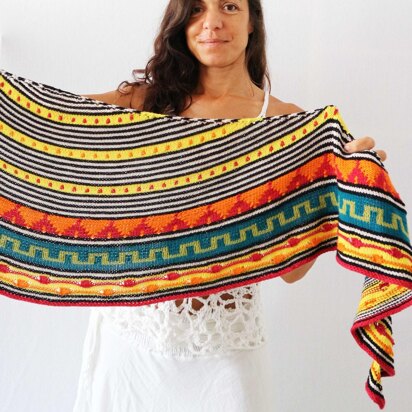 Tacuarí Porá Shawl