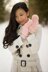 Crochet Faux Fur Mittens & Headband