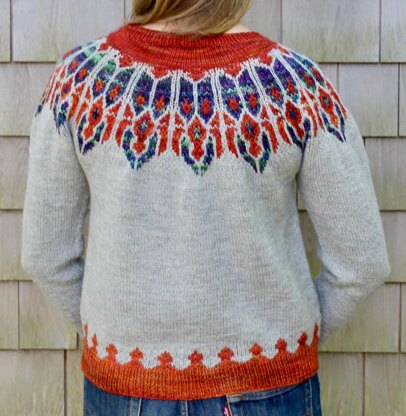 Castle Rose Window Pullover