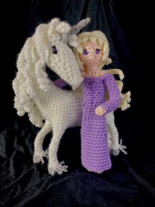 Unicorn and Bull amigurumi