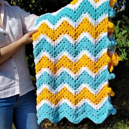 Blanket Fun Zig Zag