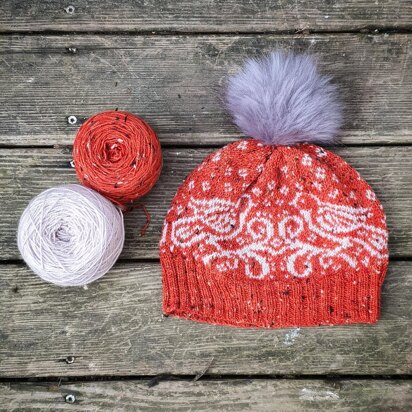 Snow Doves - knitting pattern