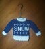 Christmas Tree Ornament Tiny SNOW Pullover