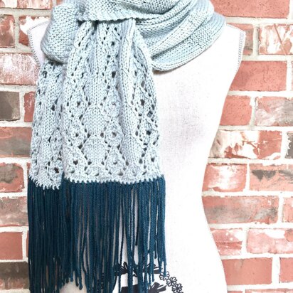 Diamonds and Lace Scarf