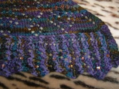 Amazing Earth Triangular Shawl