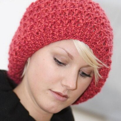 Raspberry Beret - knitting pattern