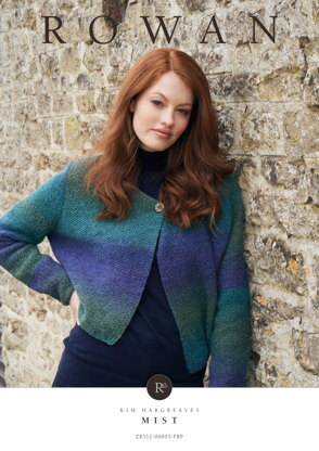 Mist Cardigan in Rowan Felted Tweed Colour - Downloadable PDF