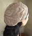 #105 Slouchy 2-Way Cabled Hat