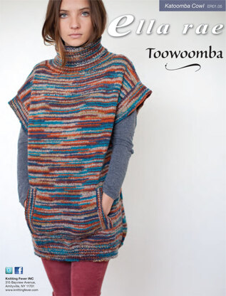 Katoomba Cowl in Ella Rae Toowoomba - ER01-05 - Downloadable PDF